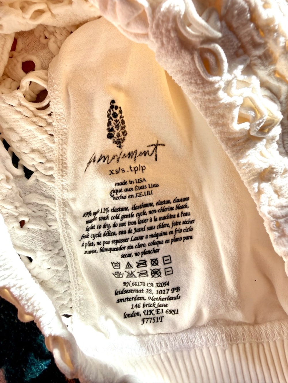 Free People Happiness Runs Floral Crop Tank | FP Movement | Buti Logo | NWOT - Picture 10 of 14